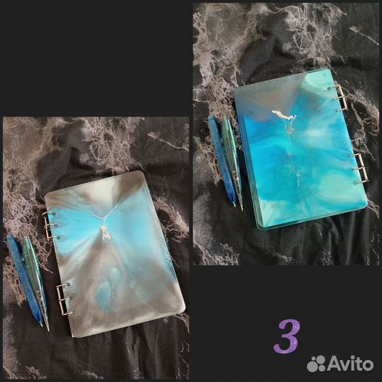 Блокнот на кольцах a5, а6, а7 ручной работы