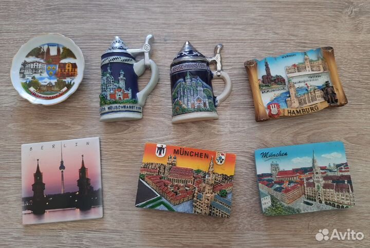 Магниты Германии на холодильник