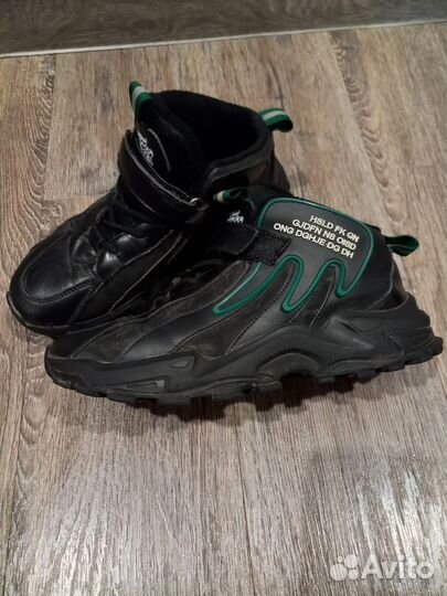 Ботинки деми на байке