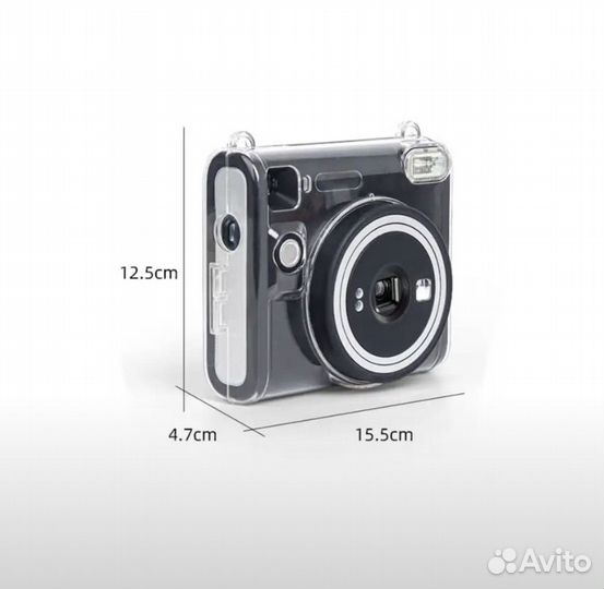 Пластиковый чехол для instax square SQ40