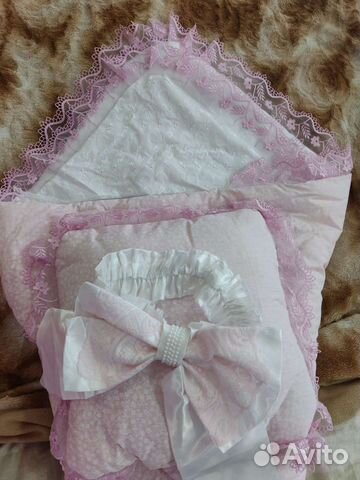 Конверт на выписку для девочки