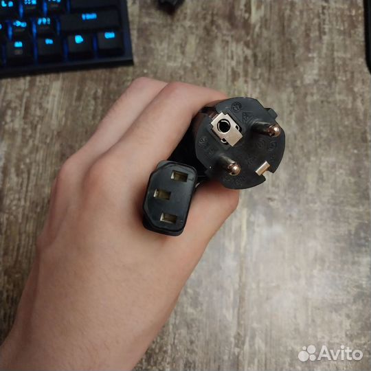 Кабель питания для блока питания компьютера, новый