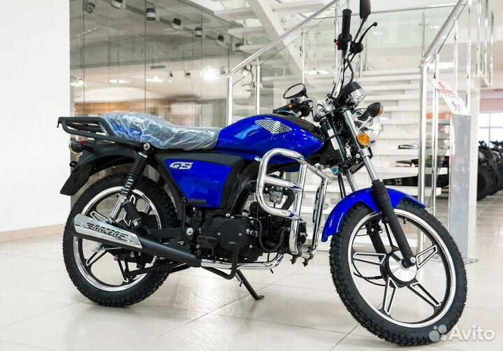 Мотоцикл racer RC110N Трофи синий