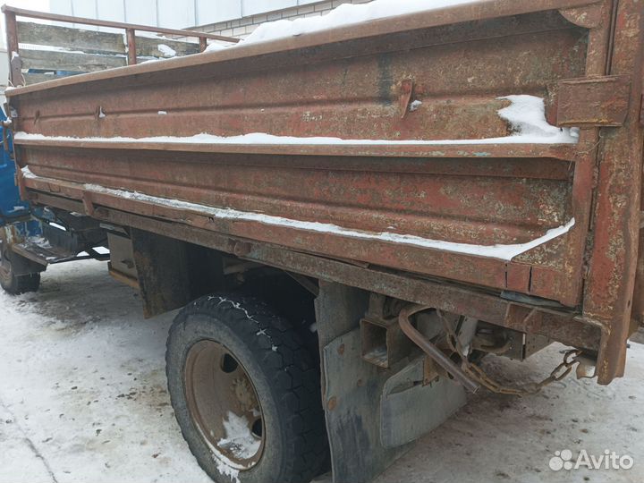 Самосвальная установка на газ 53