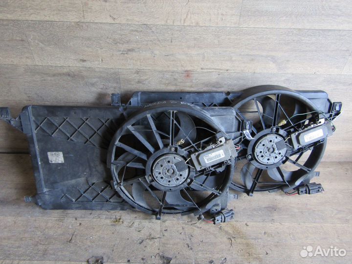 Вентилятор охлаждения радиатора Mazda 3 bk