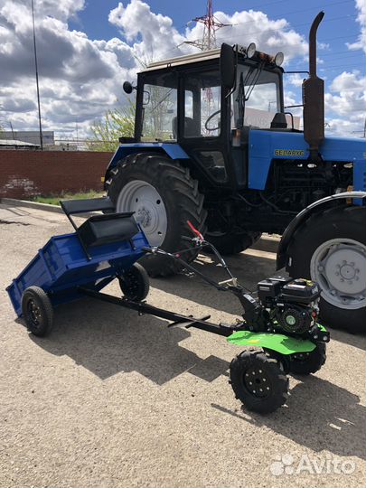 Телега для мотоблока 300 кг. грузоподъемность