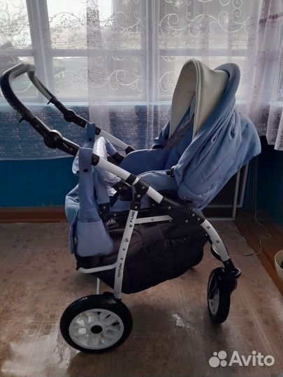 Коляска 2 в 1 зимняя и летняя
