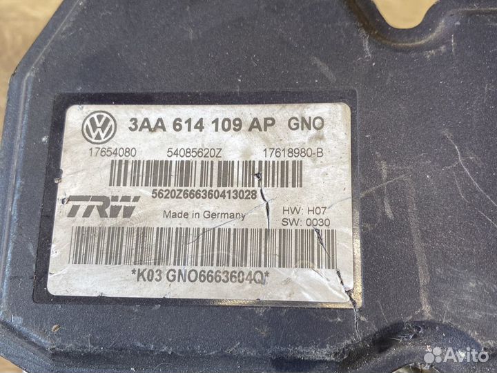 Volkswagen passat cc блок abs насос