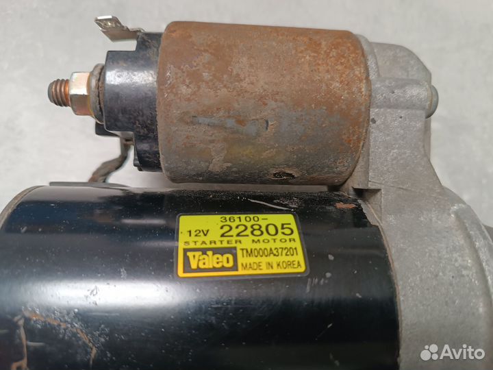 Стартер hyundai accent