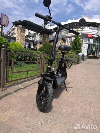 Электросамокат Kugoo C1 plus + гидроизоляция