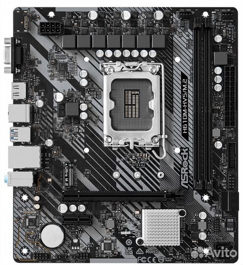 Материнская плата ASRock H610M-HVS/M.2 R2.0