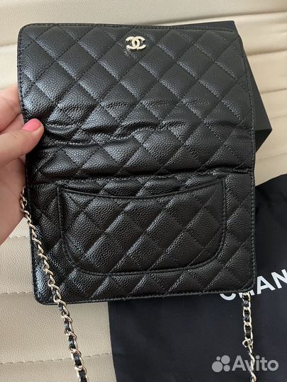 Сумка chanel натуральная кожа