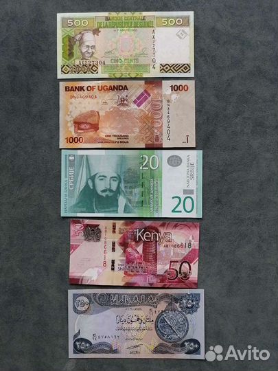 Банкноты разных стран пресс