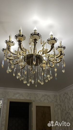 Люстра хрустальная