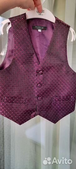 Праздничный жилет для мальчика