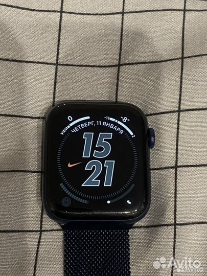 Apple watch series 6 44mm blue