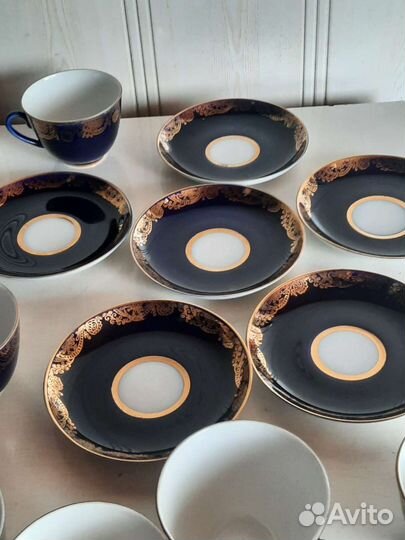 Чайные пары кобальт