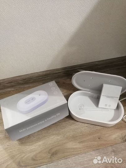 Беспр. зарядка телефона+стерилизатор. За шоколадку