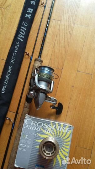 Спиннинг с катушкой