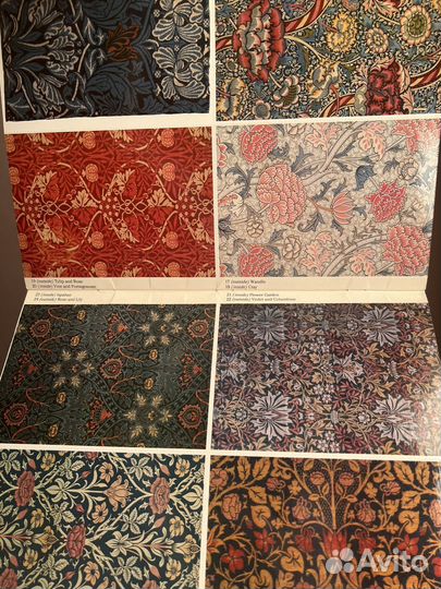 Открытки Уильямс Моррис 23 шт