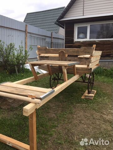 Телега-Арба старая супер люкс