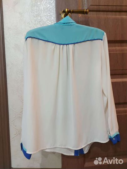 Рубашка белая для девочки 158