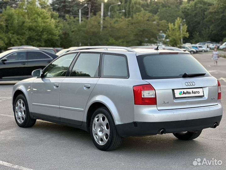 Audi A4 1.8 МТ, 2003, 284 500 км