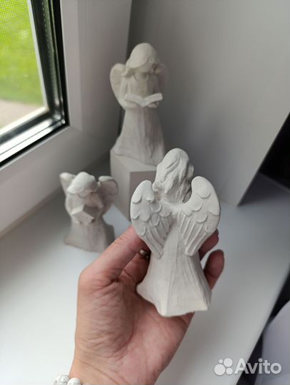 Статуэтка ангел гипс