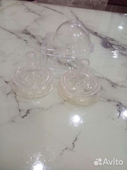 Соски для бутылочек Avent natural