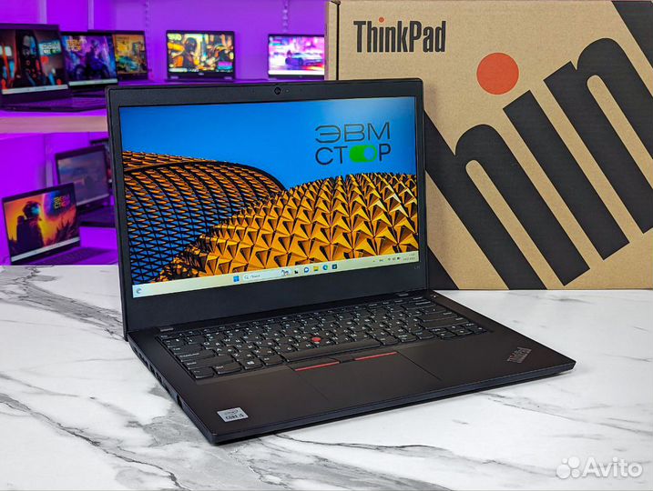 В коробке Lenovo ThinkPad L14 G1 i5-10210U 16GB512