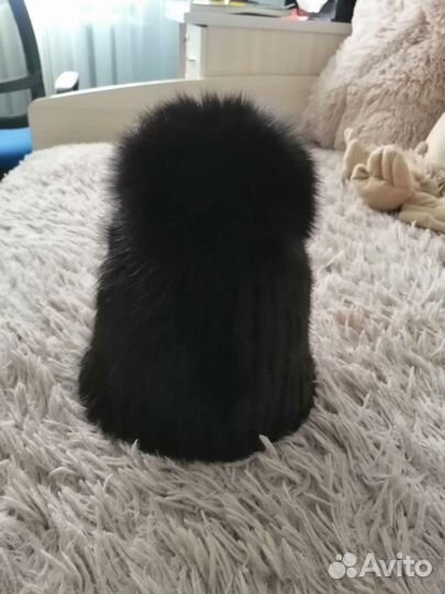 Шапка норковая женская бу