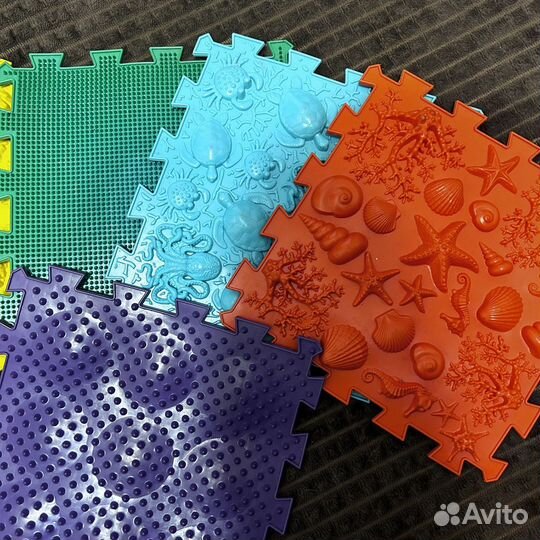 Детский ортопедический коврик пазл (8 шт)