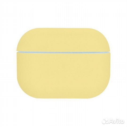 Чехол для AirPods Pro силиконовый (желтый)