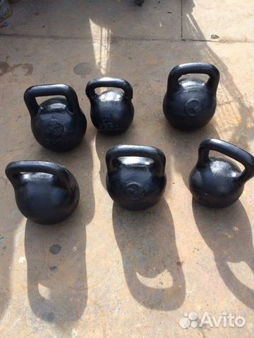 Гиря 24 кг, 32 кг, 20 кг, 16 кг бу