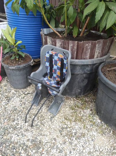 Детское кресло на велосипед бу