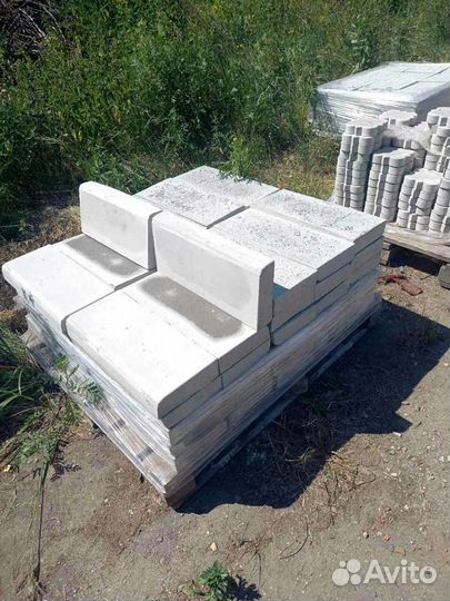 Бордюры, поребрик и тротуарная