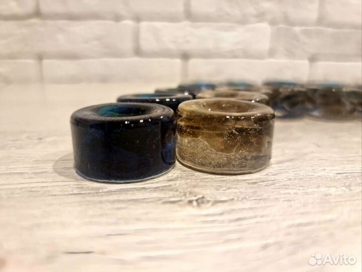 Фишки для нард из смолы, комплект