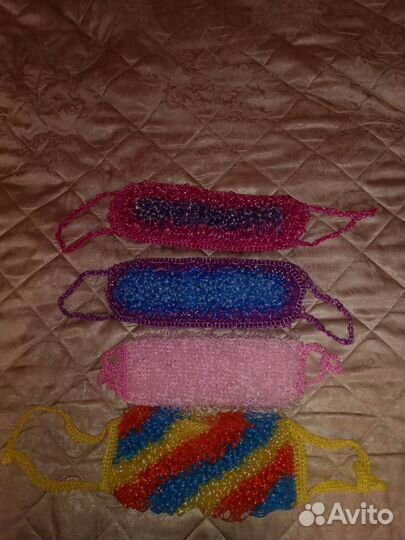 Мочалки ручной работы