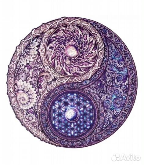 Фигурный пазл Unidragon, Мандала Всеобъемлющих про