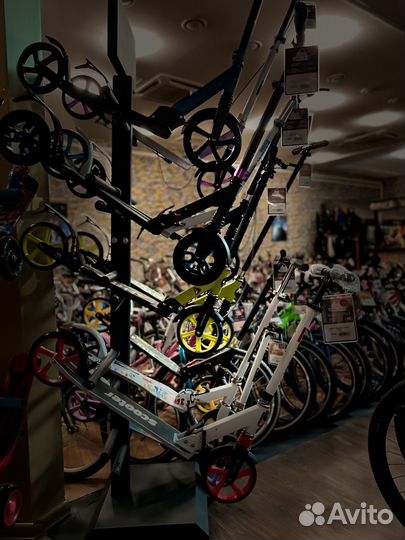 Самокат городской взрослый и детский