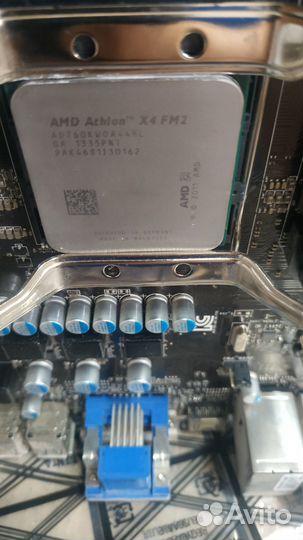 Материнская плата + проц+ оператива