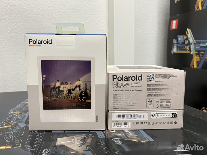 Polaroid Now White Фотоаппарат быстрой печати
