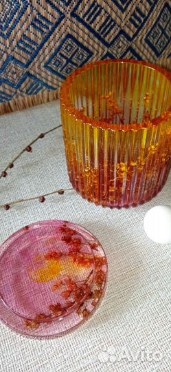 Кашпо шкатулка баночка ёмкость под мелочи