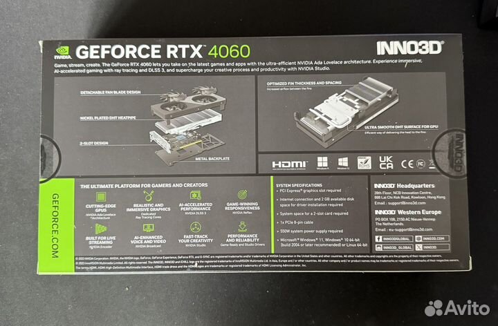 Новая видеокарта RTX 4060