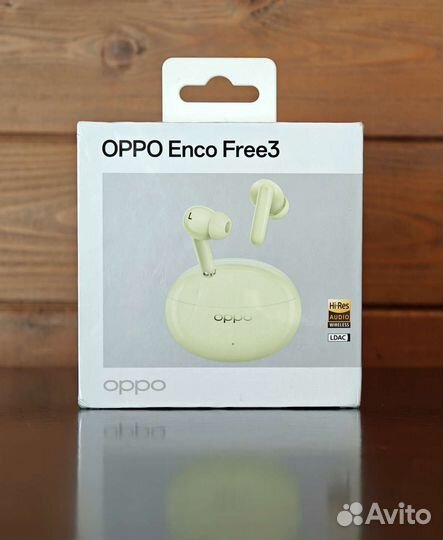Наушники Oppo Enco Free 3 + чехол