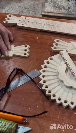 Наличник резной зеркало