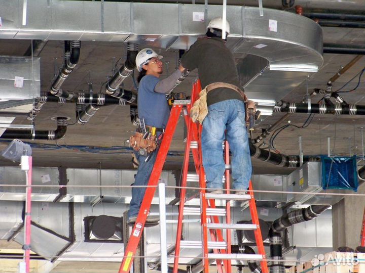 Монтаж систем вентиляции