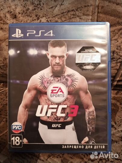 Диски на ps4 Майнкрафт, UFC3, snow runner