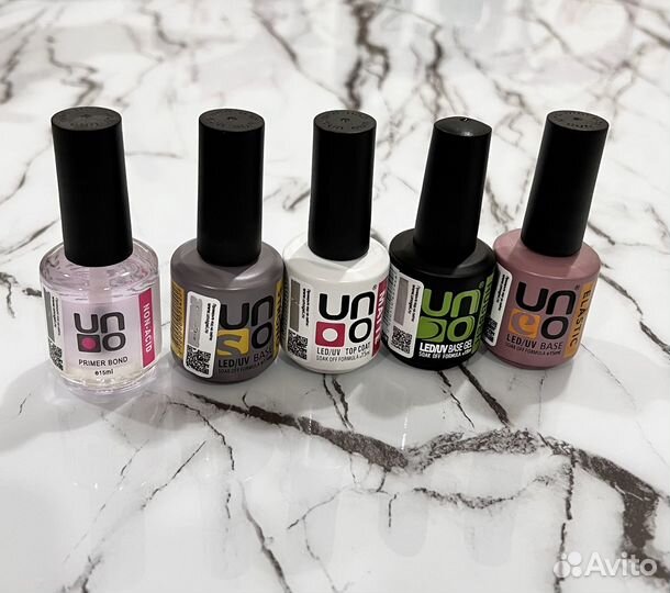 Набор для маникюра, топ, база, праймер