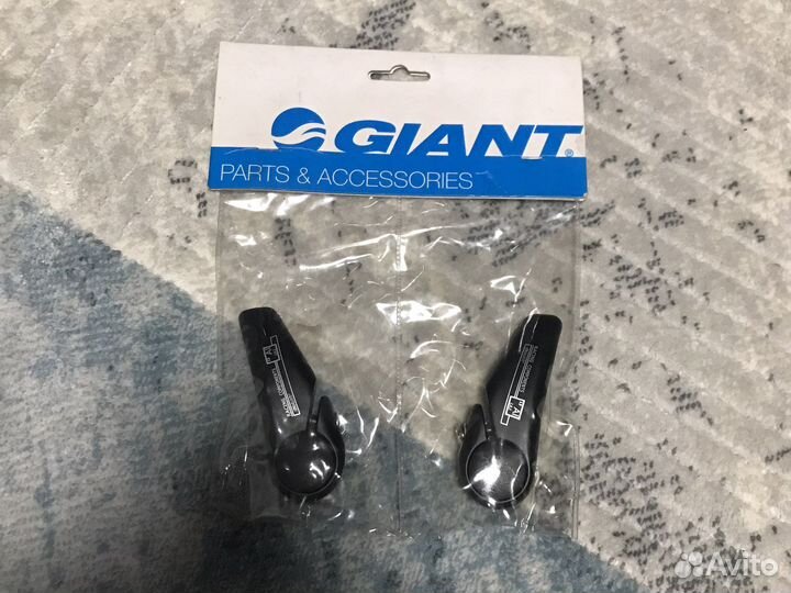 Рога на руль giant эргономичные, 82 мм, 115 г